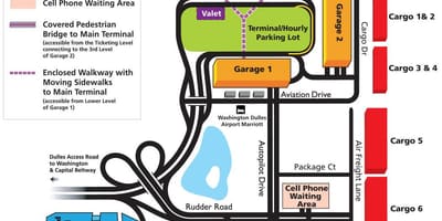 แผนที่ของสเตองพื้นที่สนามบิน