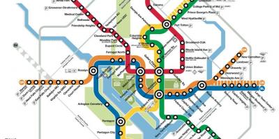 Dca แผนที่รถไฟใต้ดิน